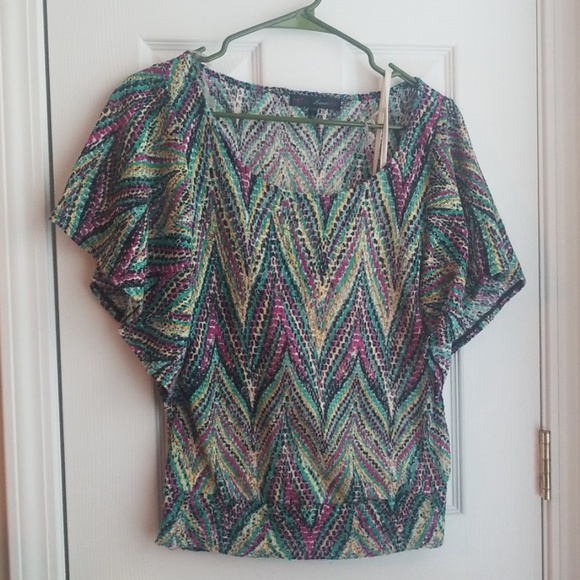 Colorful Knit Top - Picture 2 of 6